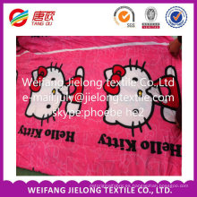 tela de poliester de la acción en microfibra para bedsheet en weifang